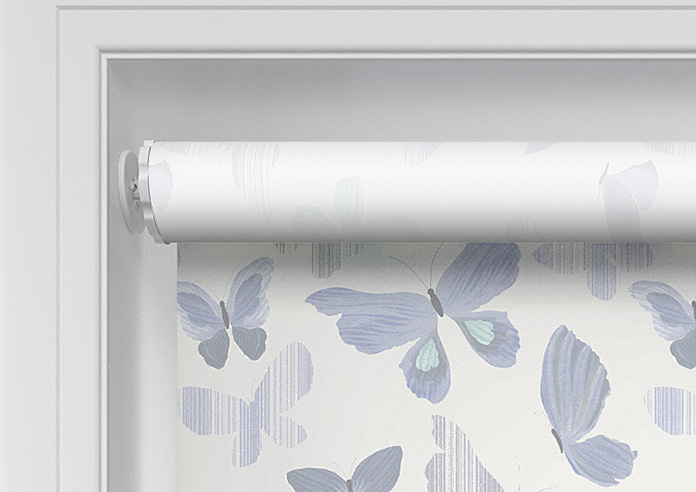 Butterfly, Pastel Blue - Twist&Fit Roller Blind - Image 10